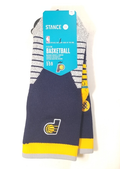 Stance NBA Idiana Pacers Socks - Picture 1 of 4